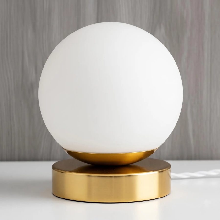 Lampe Globe en Laiton Zanoora
